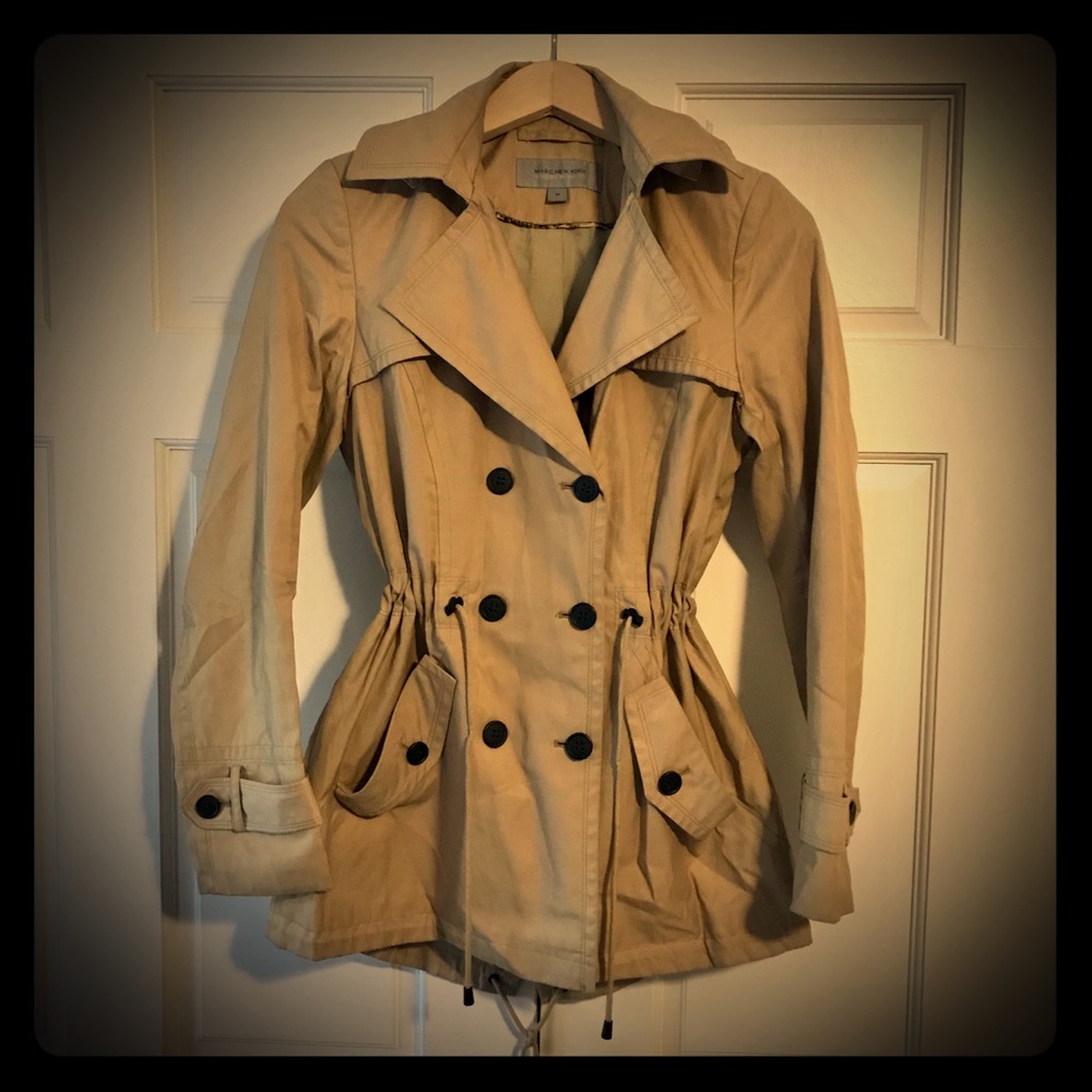 Vintage Hooded Trench